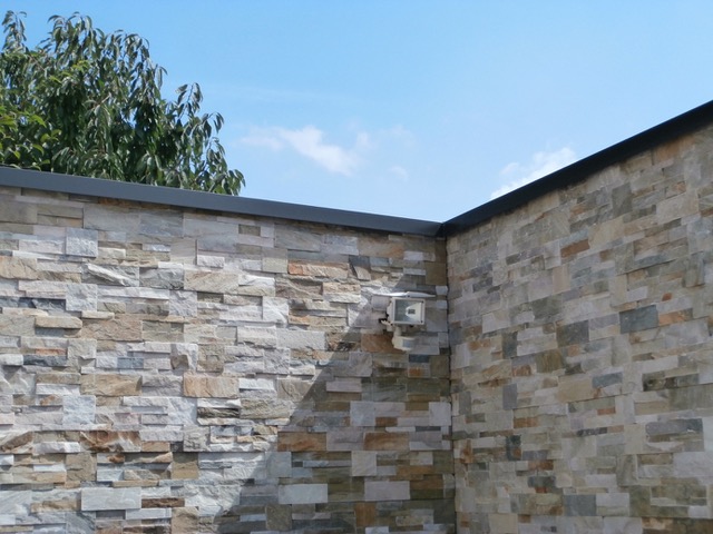 Couvertines aluminium en continu pour murs et parements pierre - AluG