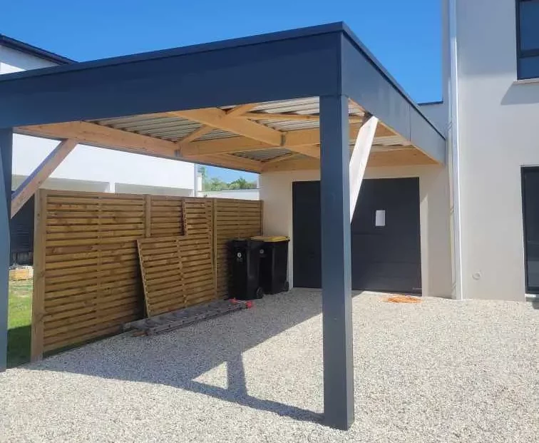 Carport et habillage - Alug